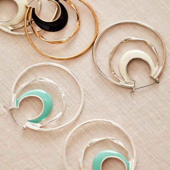 Free People Hoop Earrings - Picture 6 of 6